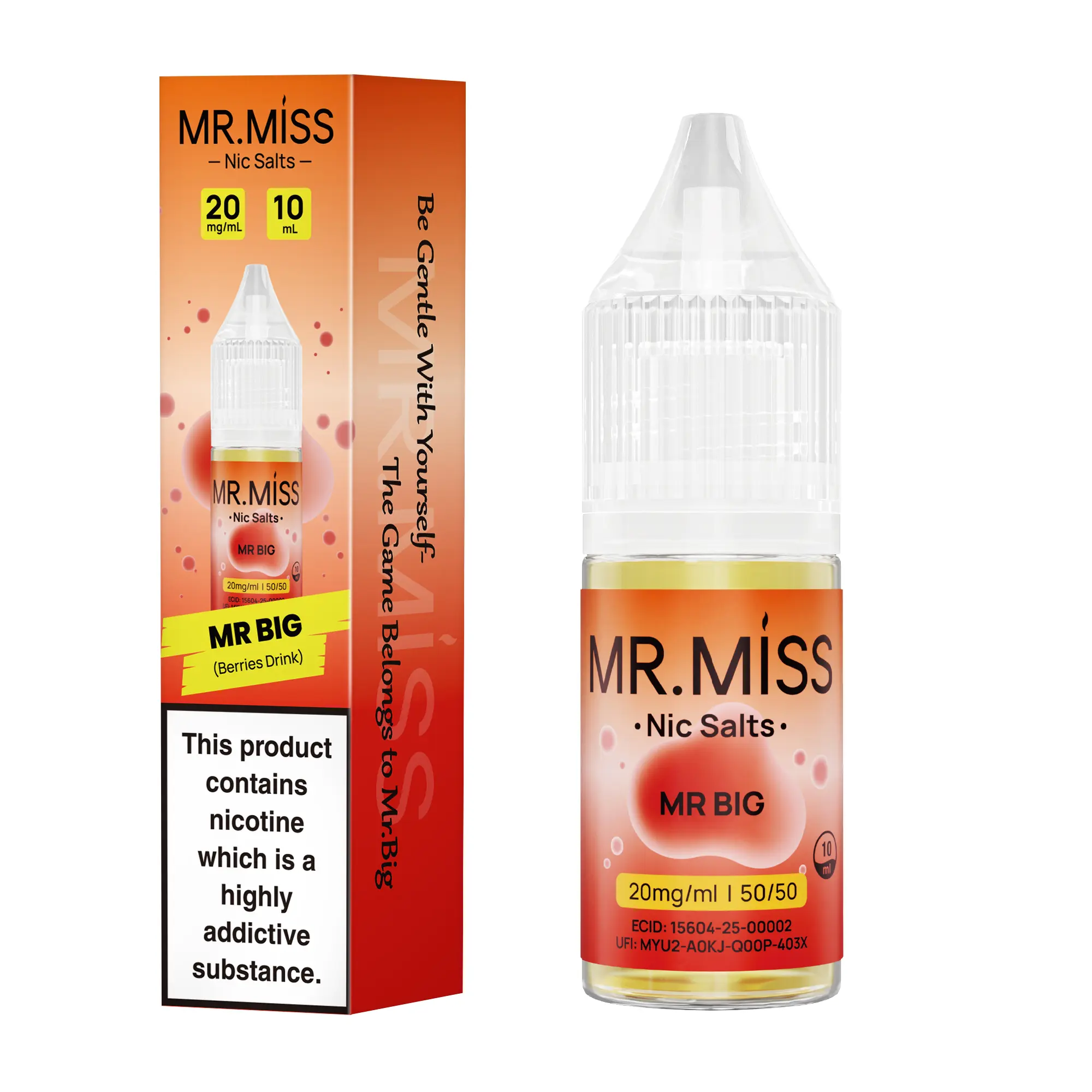 Mr Big Nic Salt E-Liquid by Mr Miss 10ml